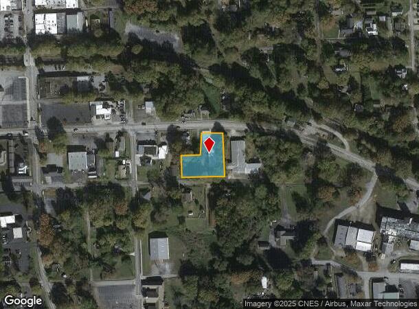  250 E Currahee St, Toccoa, GA Parcel Map