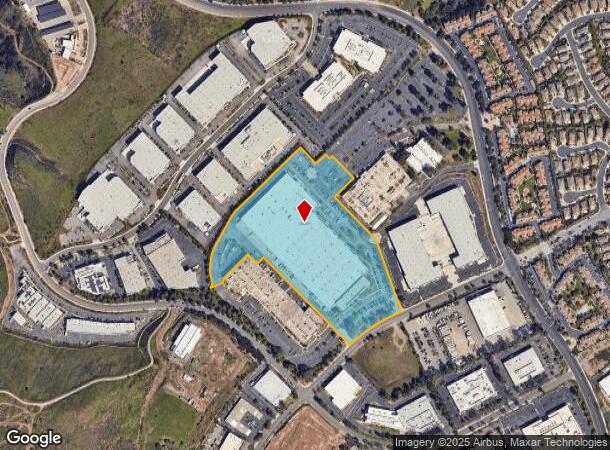  1465 Lawrence Dr, Newbury Park, CA Parcel Map