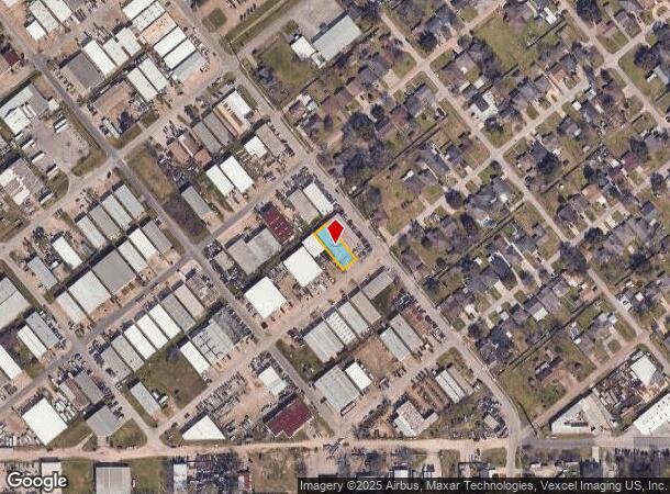  1203 Iowa St, South Houston, TX Parcel Map