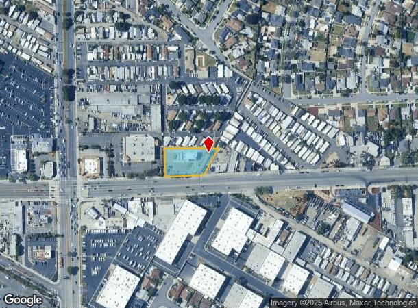  9045 Rosecrans Ave, Bellflower, CA Parcel Map