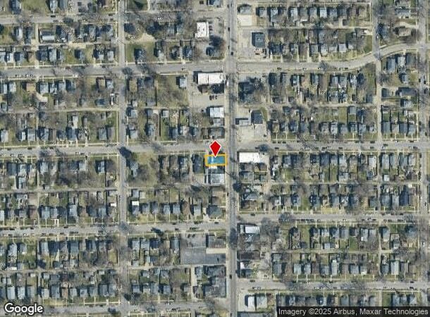  2001 Miami St, South Bend, IN Parcel Map