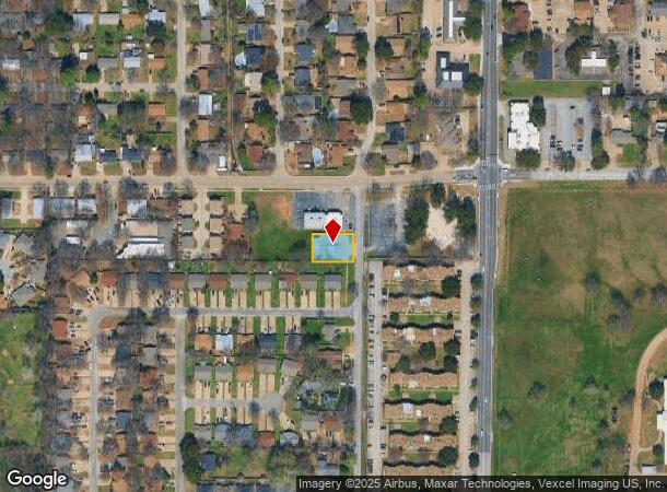  628 Matthews Dr, Arlington, TX Parcel Map