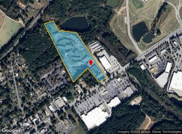 2096 E Main St, Spartanburg, SC Parcel Map