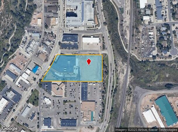 100 S Wilcox St, Castle Rock, CO Parcel Map