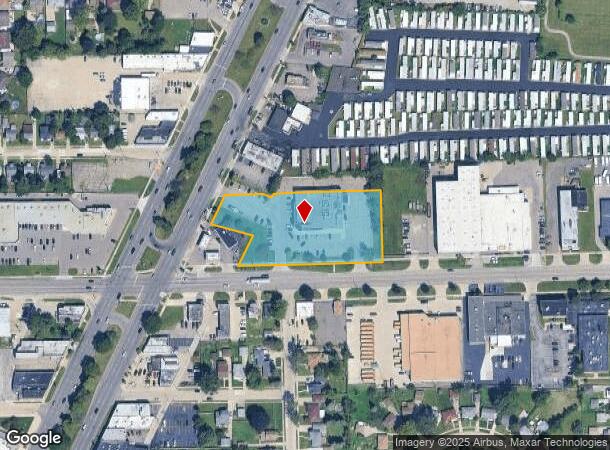  25016 Gratiot Ave, Eastpointe, MI Parcel Map
