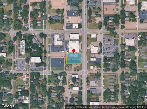  1321 Sw Topeka Blvd, Topeka, KS Parcel Map