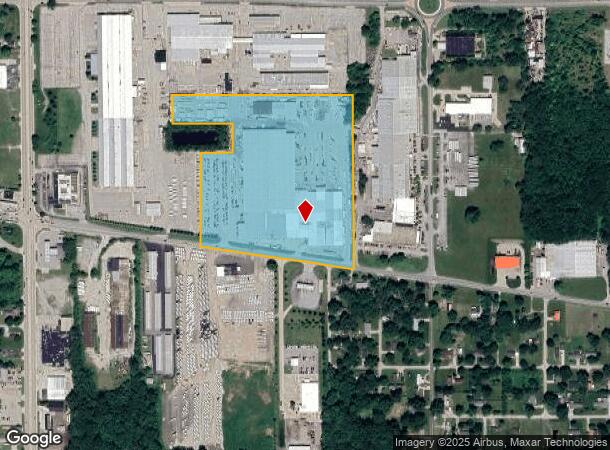 1722 W Mishawaka Rd, Elkhart, IN Parcel Map