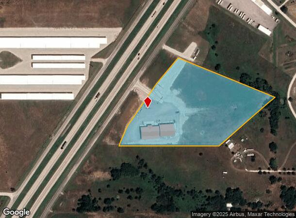  13695 S Interstate 35, Valley View, TX Parcel Map