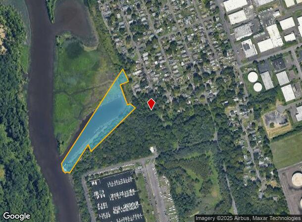 100 River Rd, Croydon, PA Parcel Map