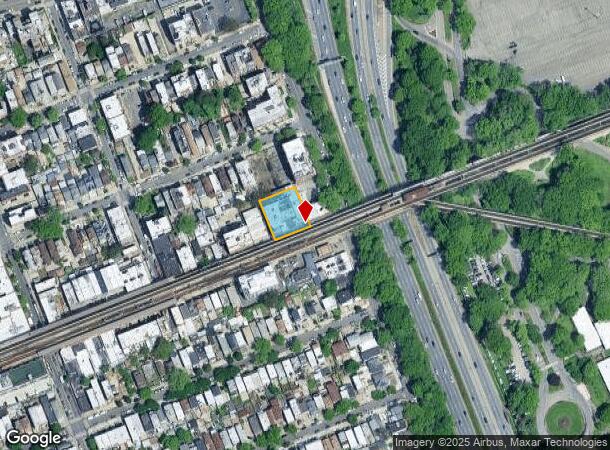  11237 Roosevelt Ave, Corona, NY Parcel Map