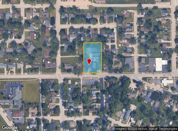 411 W Division St, Manteno, IL Parcel Map