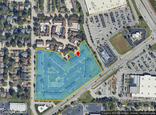  1717 E Primrose St, Springfield, MO Parcel Map