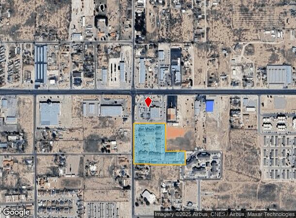  3500 N Fowler St, Hobbs, NM Parcel Map