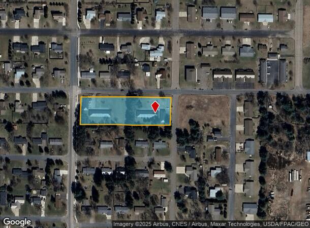 502 Kruger Ave, Cameron, WI Parcel Map