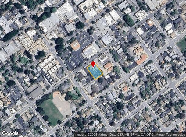  669 Pacific St, San Luis Obispo, CA Parcel Map