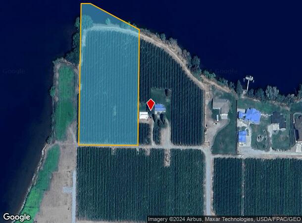  36 Pioneer Rd, Orondo, WA Parcel Map