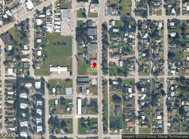287 S Lake Ave, Pahokee, FL Parcel Map