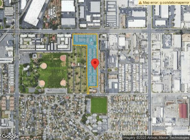  10829 Fulton Wells Ave, Santa Fe Springs, CA Parcel Map