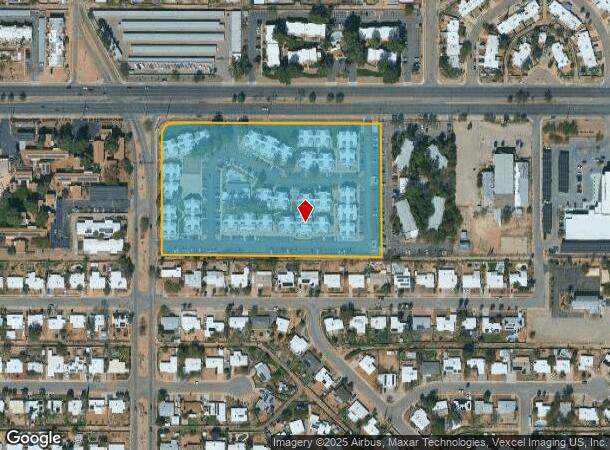 6710 E Golf Links Rd, Tucson, AZ Parcel Map