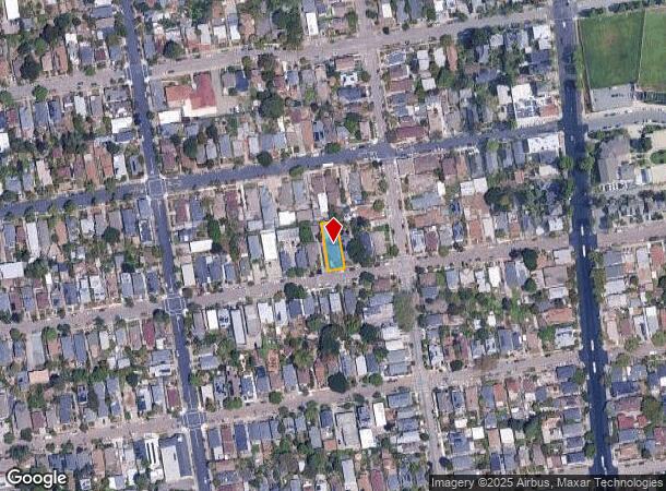  1735 Ward St, Berkeley, CA Parcel Map