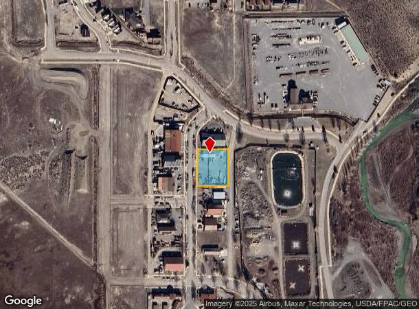  672 N Cora St, Ridgway, CO Parcel Map