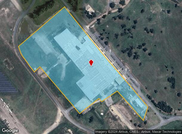  3595 Industrial Park Dr, Marianna, FL Parcel Map