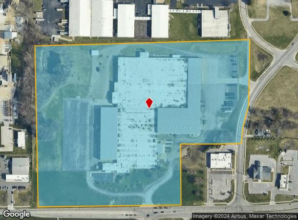  515 W Ireland Rd, South Bend, IN Parcel Map