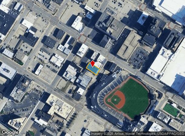 33 N Huron St, Toledo, OH Parcel Map