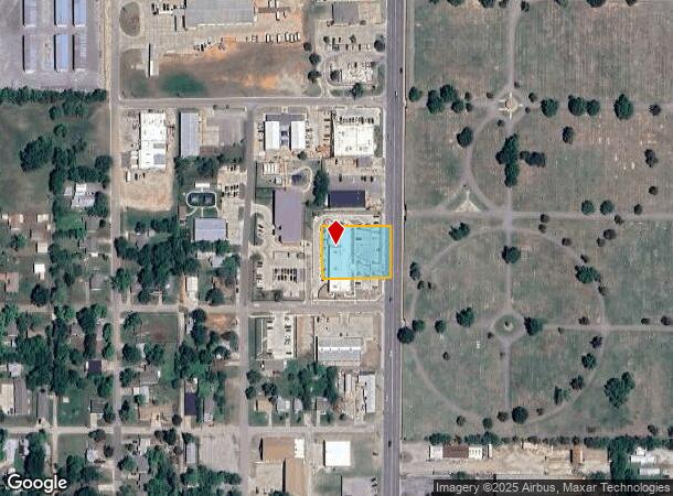  1336 N Harrison Ave, Shawnee, OK Parcel Map