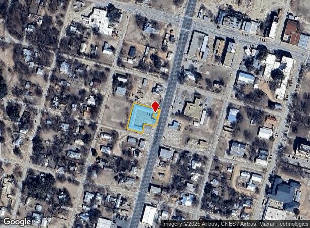 208 S Ellis St, Menard, TX Parcel Map