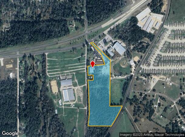 3895 State Highway 30 W, Huntsville, TX Parcel Map