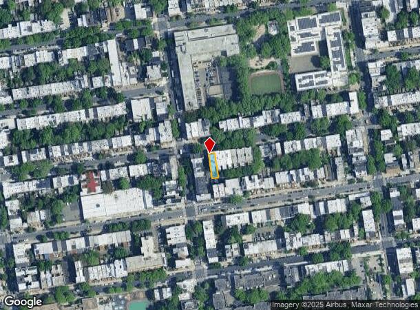  874 Greene Ave, Brooklyn, NY Parcel Map