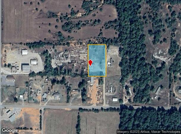 21205 Se 59Th St, Newalla, OK Parcel Map