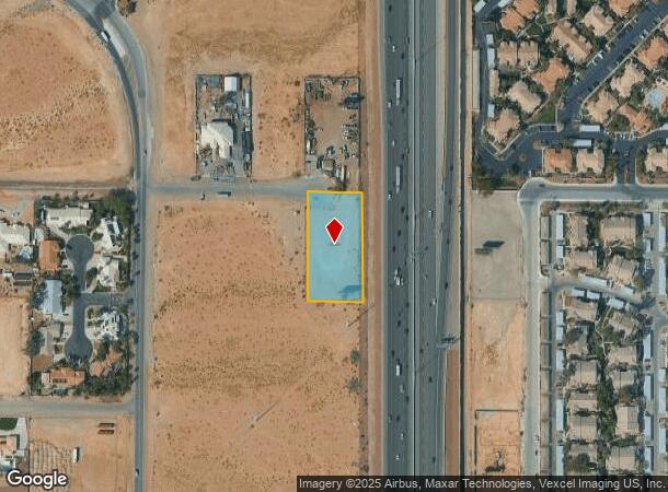 7432 Queen Palm Dr, Las Vegas, NV Parcel Map