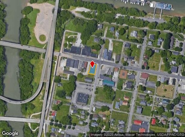  201 Main St, Huntington, WV Parcel Map