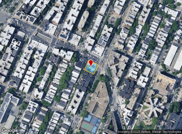  1187 Morris Ave, Bronx, NY Parcel Map