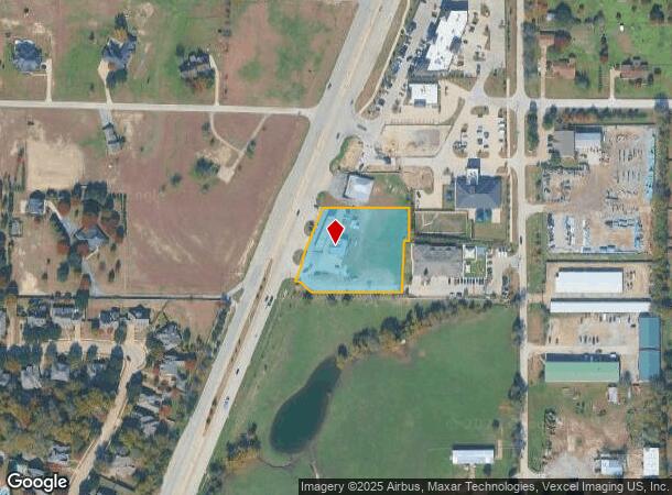 640 N Preston Rd, Prosper, TX Parcel Map