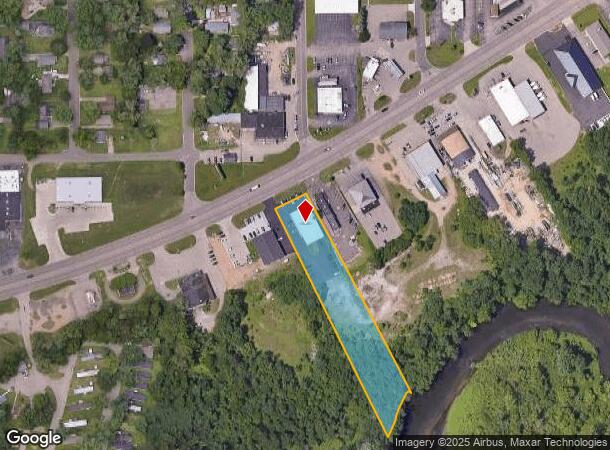  1230 Columbia Ave E, Battle Creek, MI Parcel Map