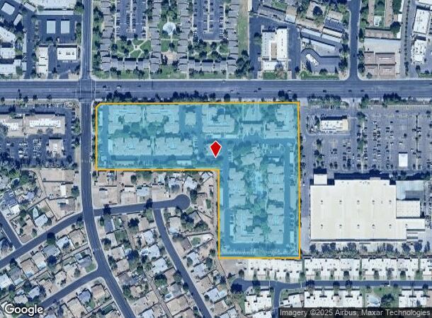  577 E Baseline Rd, Tempe, AZ Parcel Map