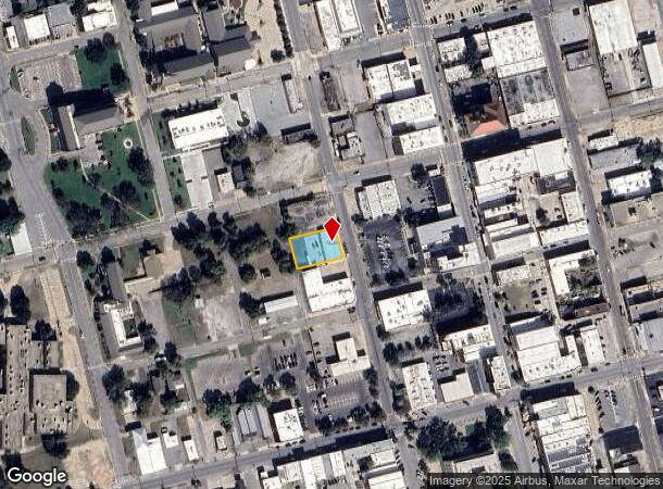 212 N Crockett St, Sherman, TX Parcel Map
