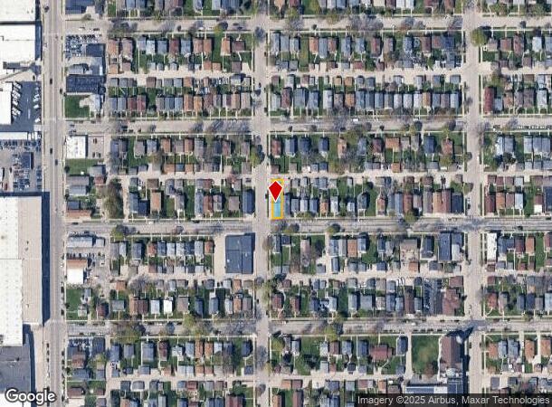  3700 E Pulaski Ave, Cudahy, WI Parcel Map