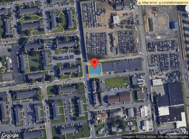  1401 E Woodlawn St, Allentown, PA Parcel Map