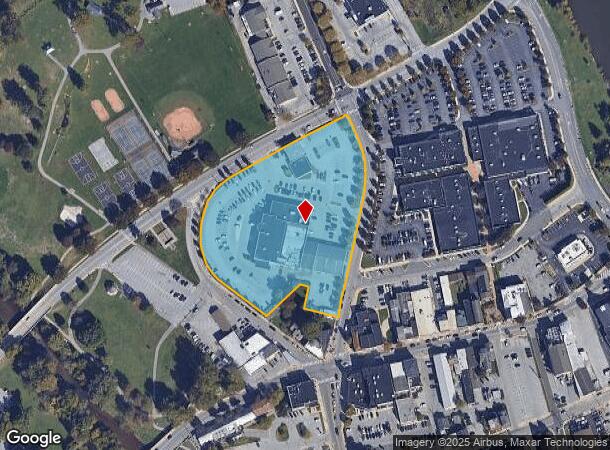  19 Park Ln, Downingtown, PA Parcel Map