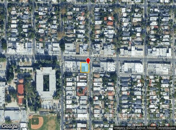 7700 Melrose Ave, Los Angeles, CA Parcel Map