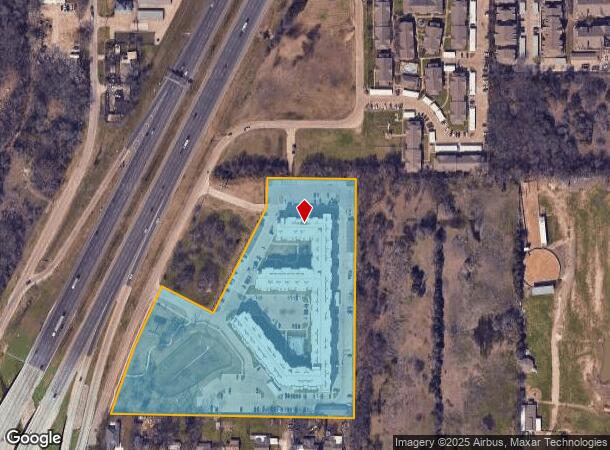  4520 Ambassador Way, Balch Springs, TX Parcel Map