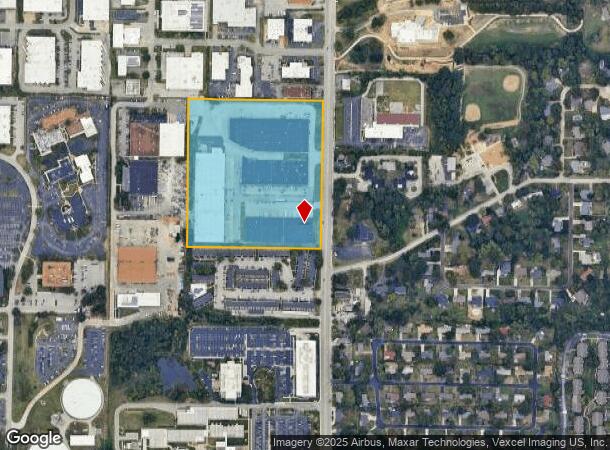  1067 N Warson Rd, Saint Louis, MO Parcel Map