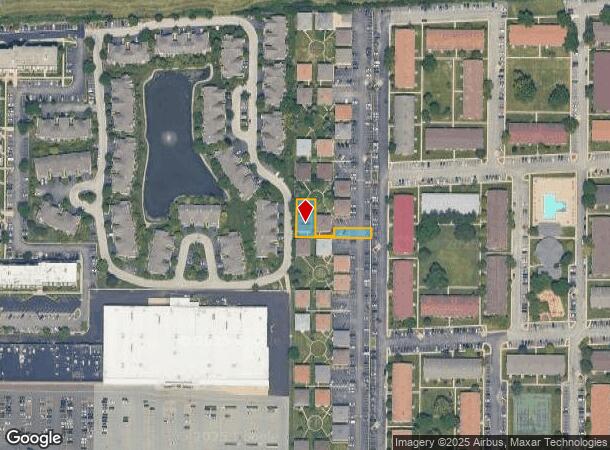  9640 Golf Ter, Des Plaines, IL Parcel Map