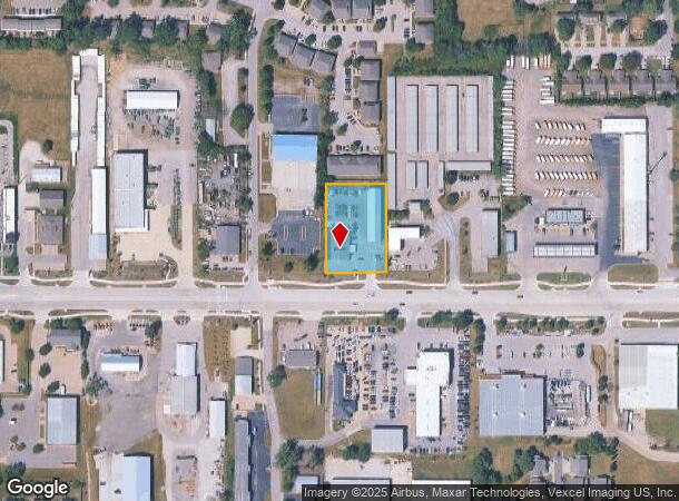 1214 E 23Rd St, Lawrence, KS Parcel Map