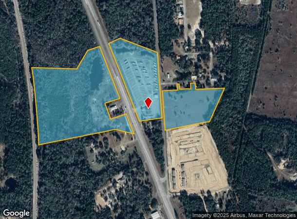  2790 Second St S, Folkston, GA Parcel Map