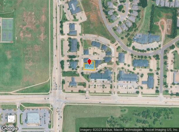 825 W Covell Rd, Edmond, OK Parcel Map